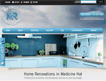 Tablet Screenshot of marwoodrenovations.com